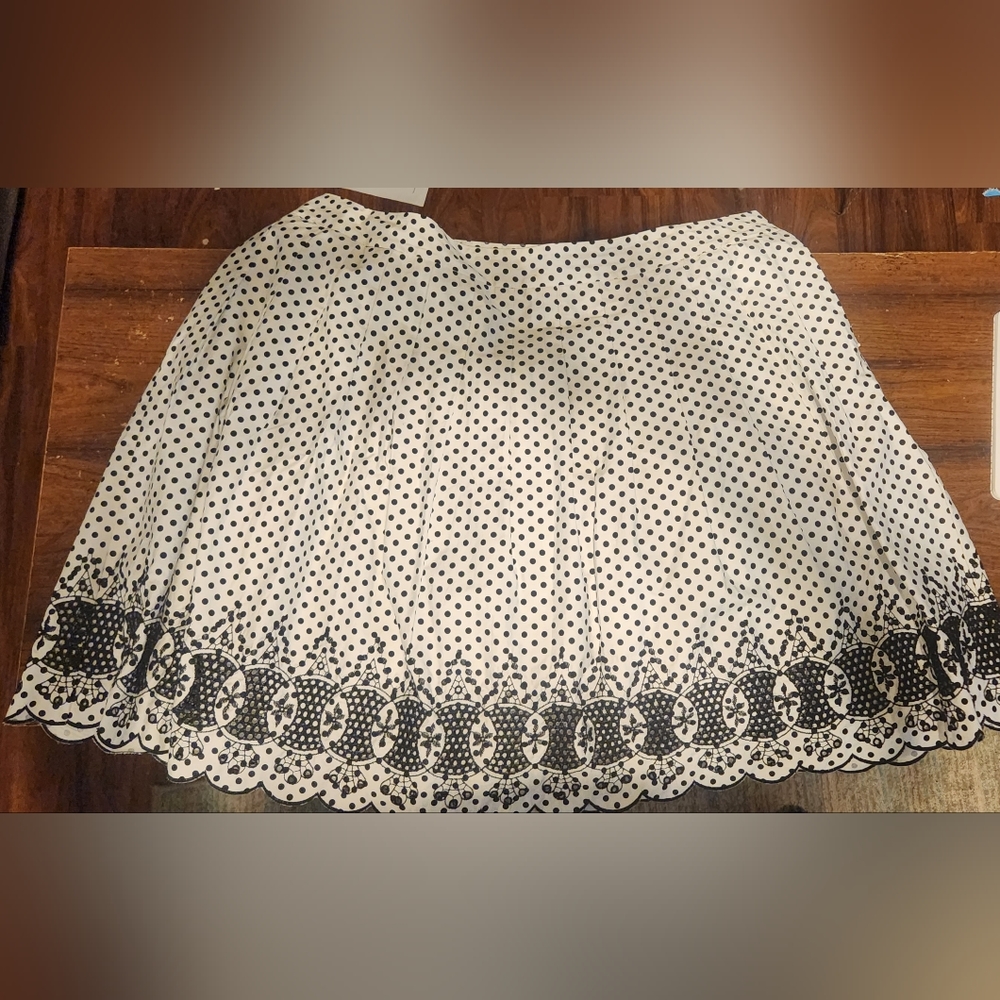 Black and White Talbots Skirt size 22WP